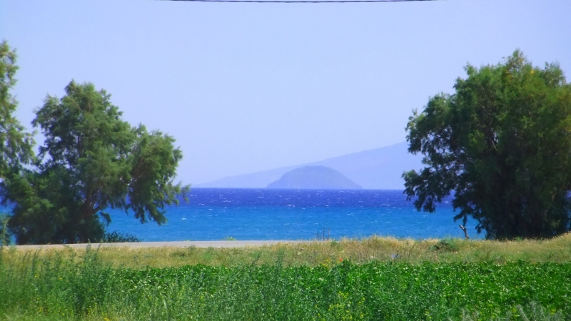 Kos - Blue and green. Kardamena beach